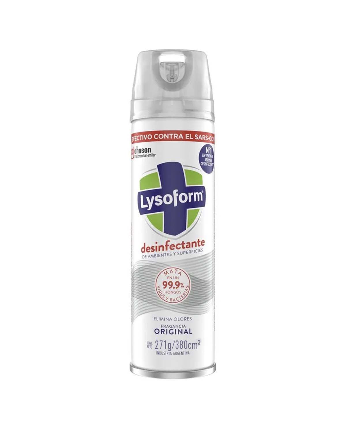 Desinfectante Lysoform Original x 380 Cm3